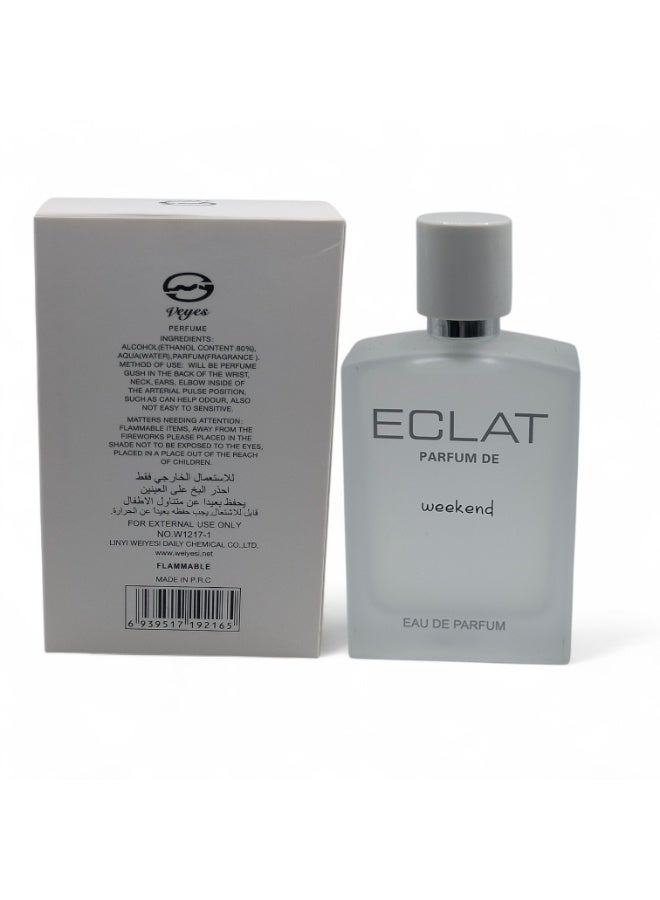 ECLAT Weekend Eau De Parfum 100ml – Long Lasting Fresh Floral Fragrance for Men & Women – Everyday Wear Perfume Spray - Image 4
